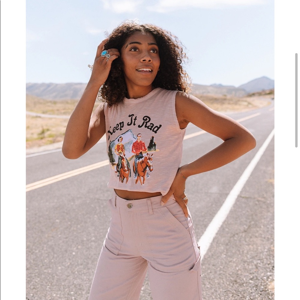 Indy Brand Keep It Rad Pink Tank